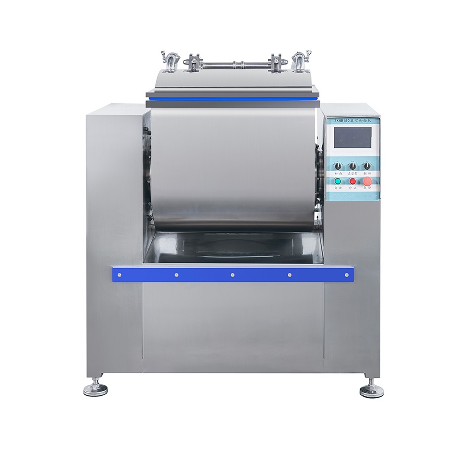 Vacuum dough mixer